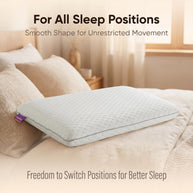 Light Enjoy Growth Pillow eases head and neck pressure, relaxes body for sound restful sleep