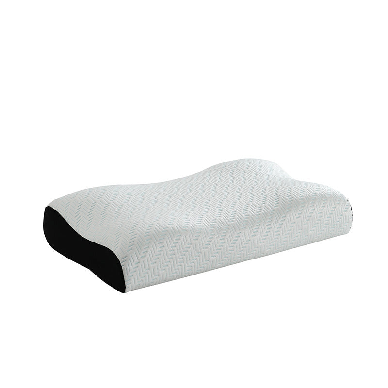 High Density Slow Rebound Memory Foam Contour Pillow, Ergonomic Neck Support for Pain Relief