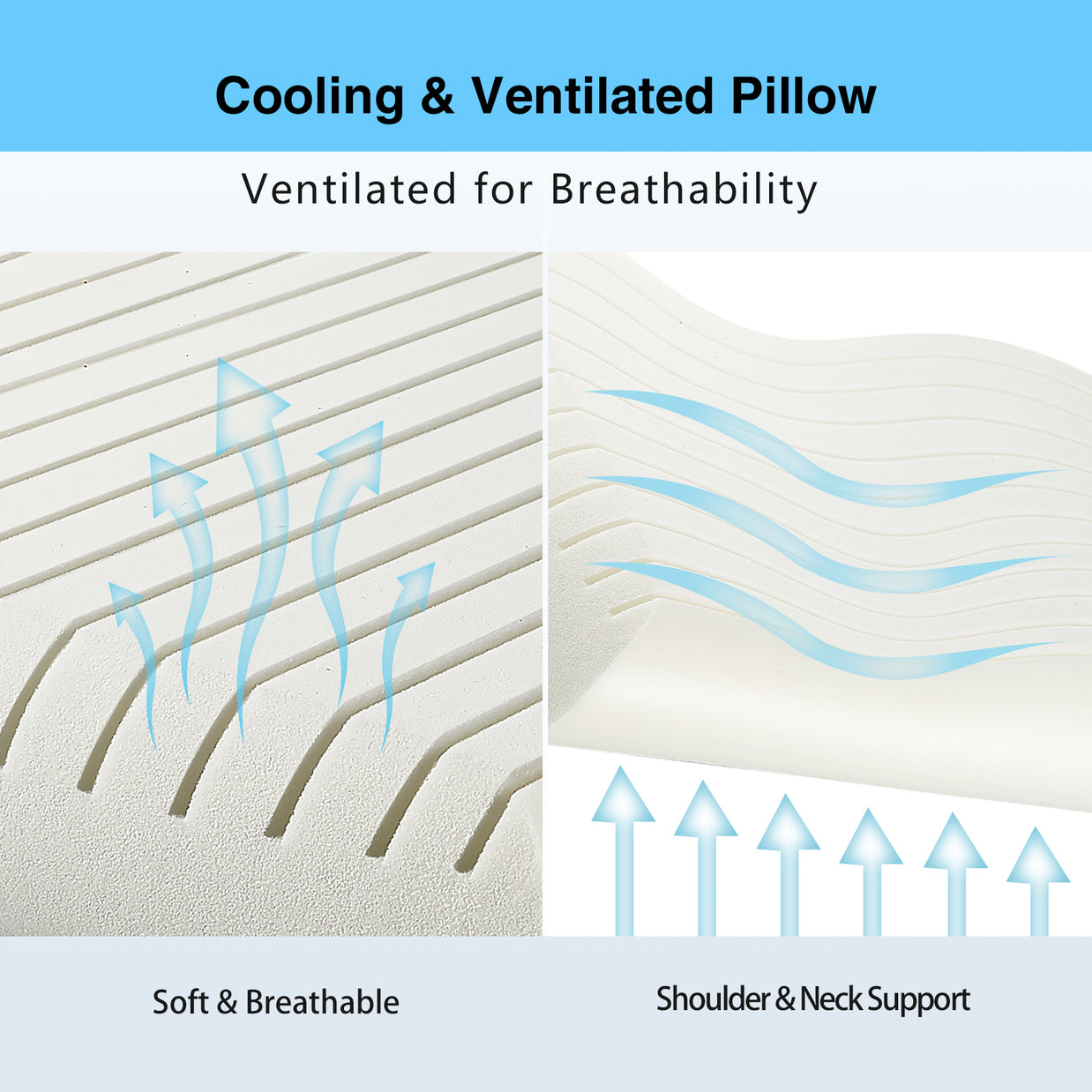 Memory Foam Pillow W70-2