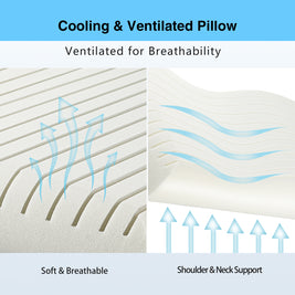 Memory Foam Pillow W70-2