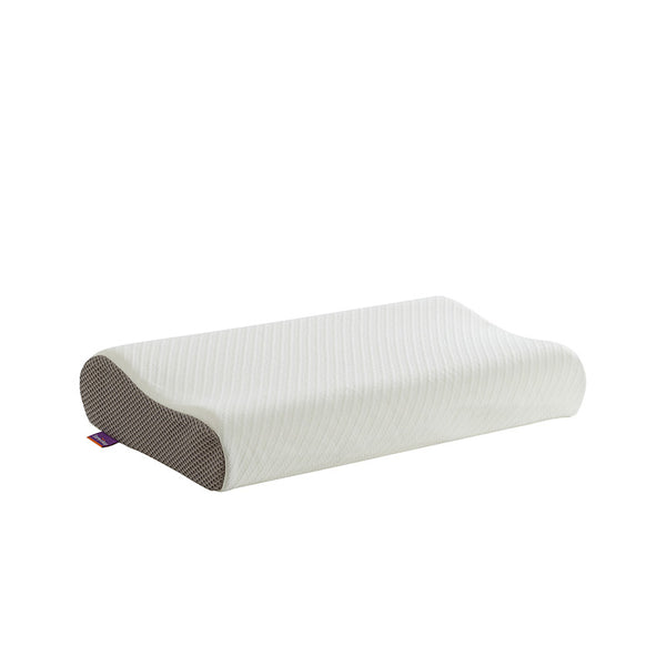 Zoned Cervical Support Memory Foam Pillow, All-Night Comfort for Back and Side Sleepers