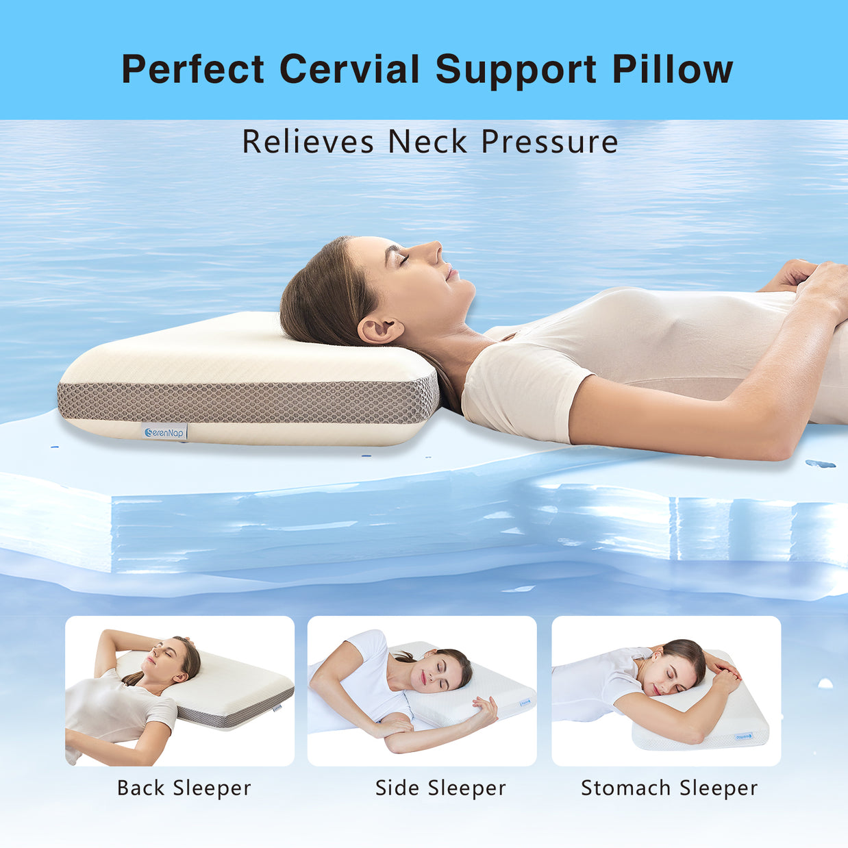 Memory Foam Pillow 70W