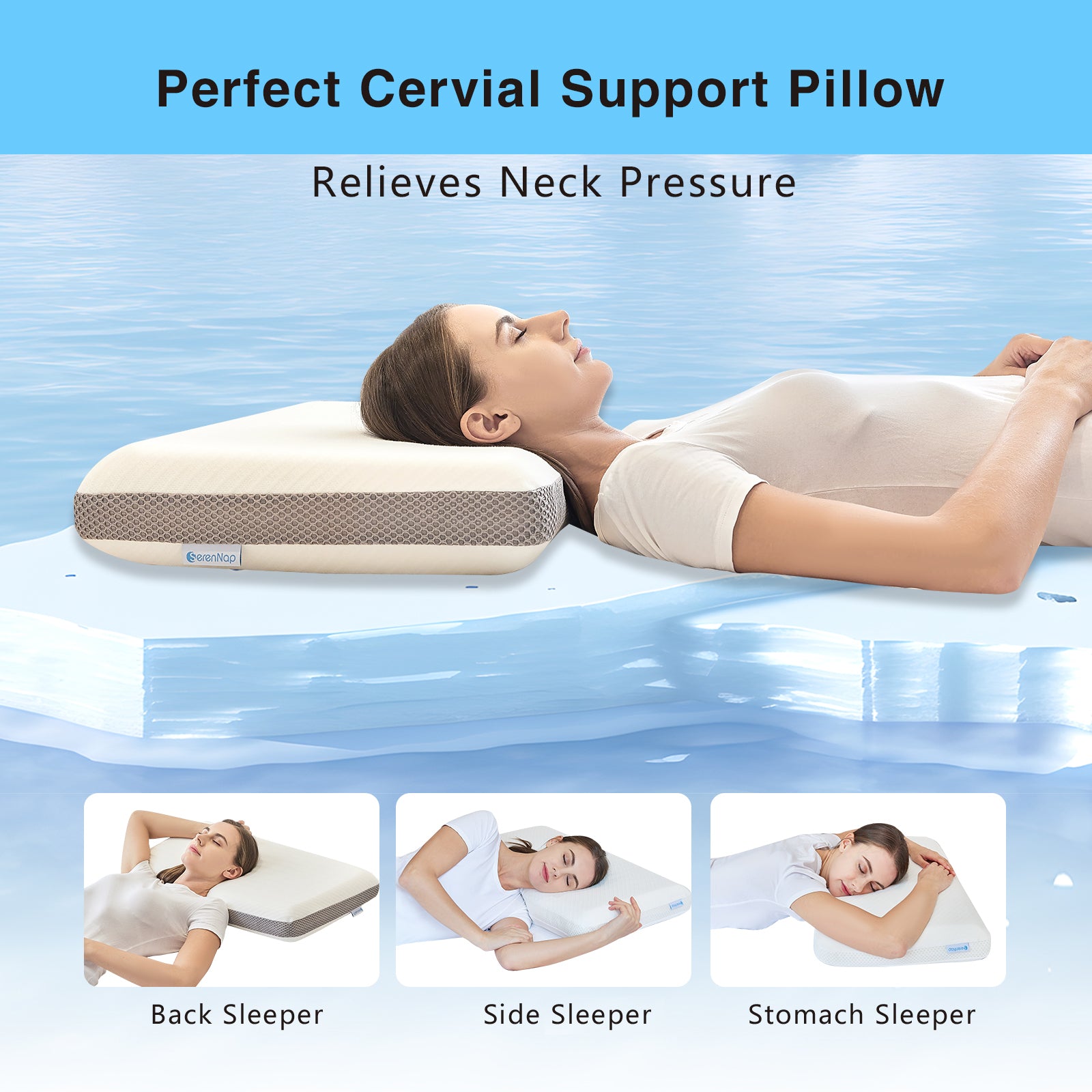 Memory Foam Pillow 70W