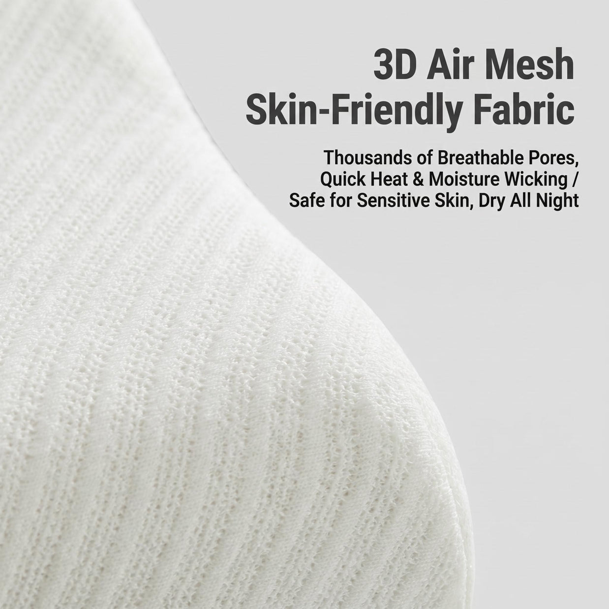 Neck Relief Pillow | Slow Down for Rest, Zoned Support Eases Neck Tension & Releases Pressure All Night