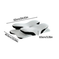 High-Density Zero-Pressure Cervical Pillow Side-Sleep Friendly & Back Neck Support for All-Night Deep Sleep