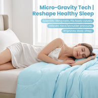 Cozy Hug Blanket with snug full wrapping brings secure sleep, relieves tension and relaxes body for deep rest
