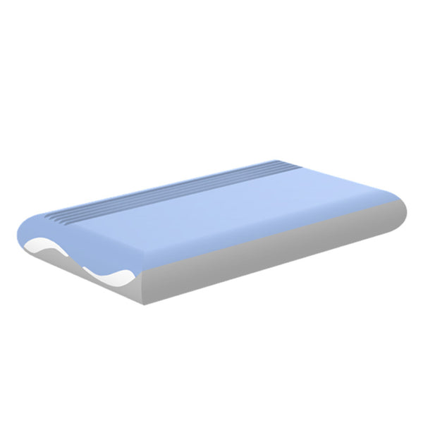 Zero Pressure Memory Foam Pillow All Night Cool Dry Comfort Sleep for Back Side Stomach Sleepers