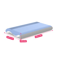 Zero Pressure Memory Foam Pillow All Night Cool Dry Comfort Sleep for Back Side Stomach Sleepers