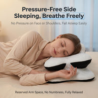 Multi-posture Wrap Pillow eases shoulder & neck strain, relaxes body & mind for all-night deep sleep