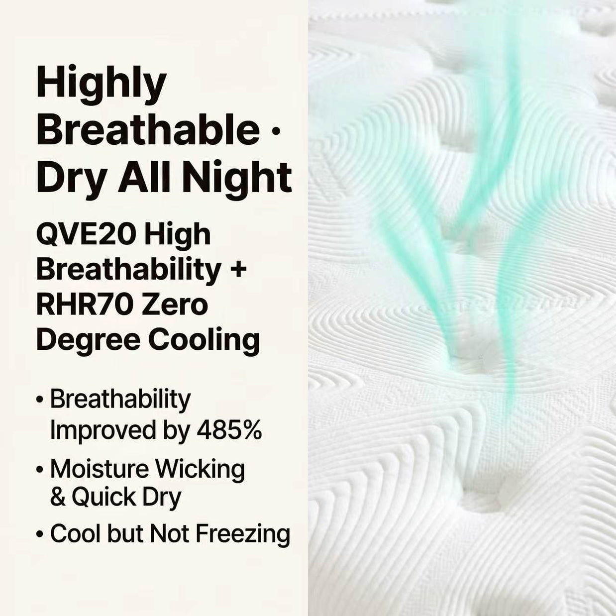 Original Honeycomb Structure Memory Foam Mattress for Side Sleepers